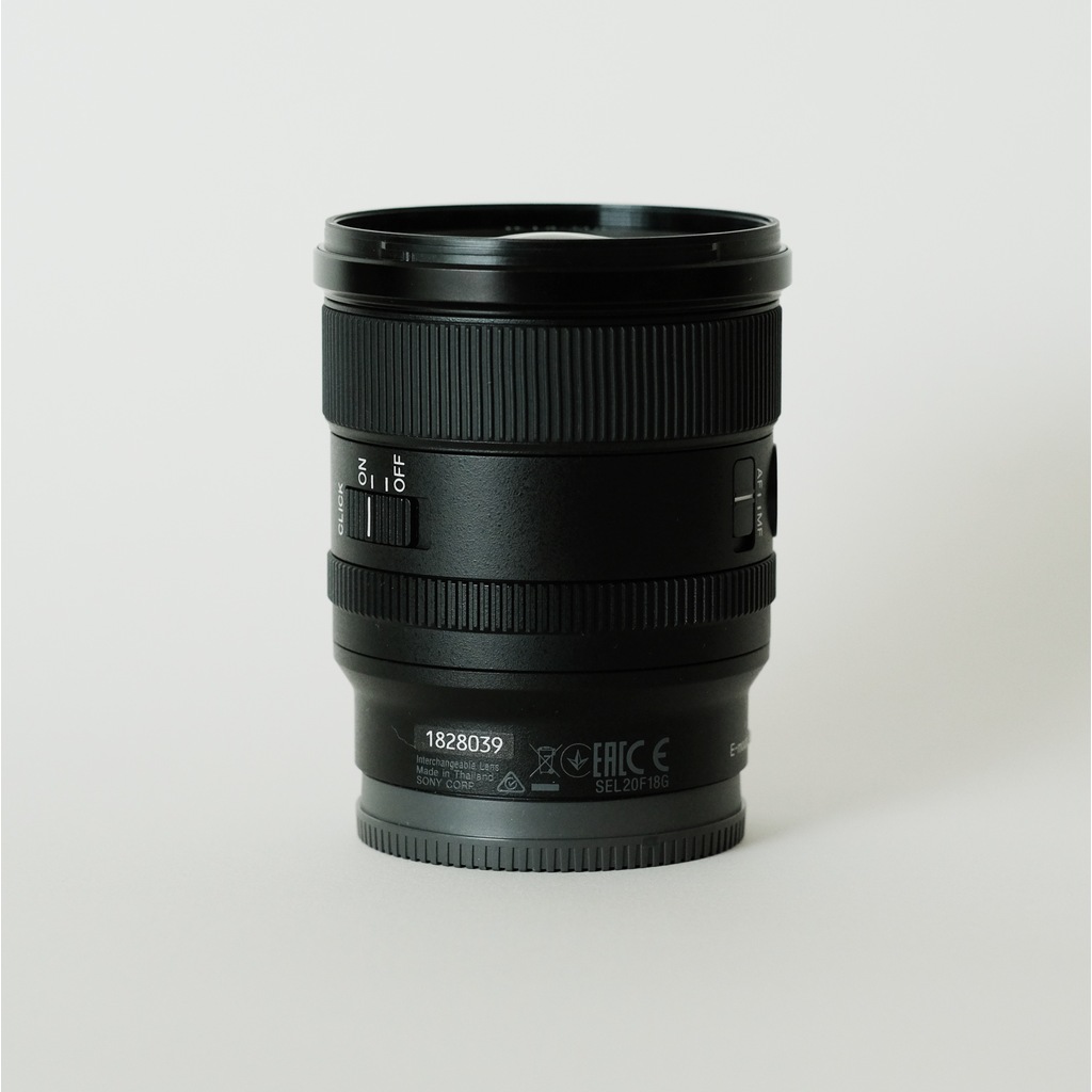 SONY FE 20mm F1.8 G SEL20F18G