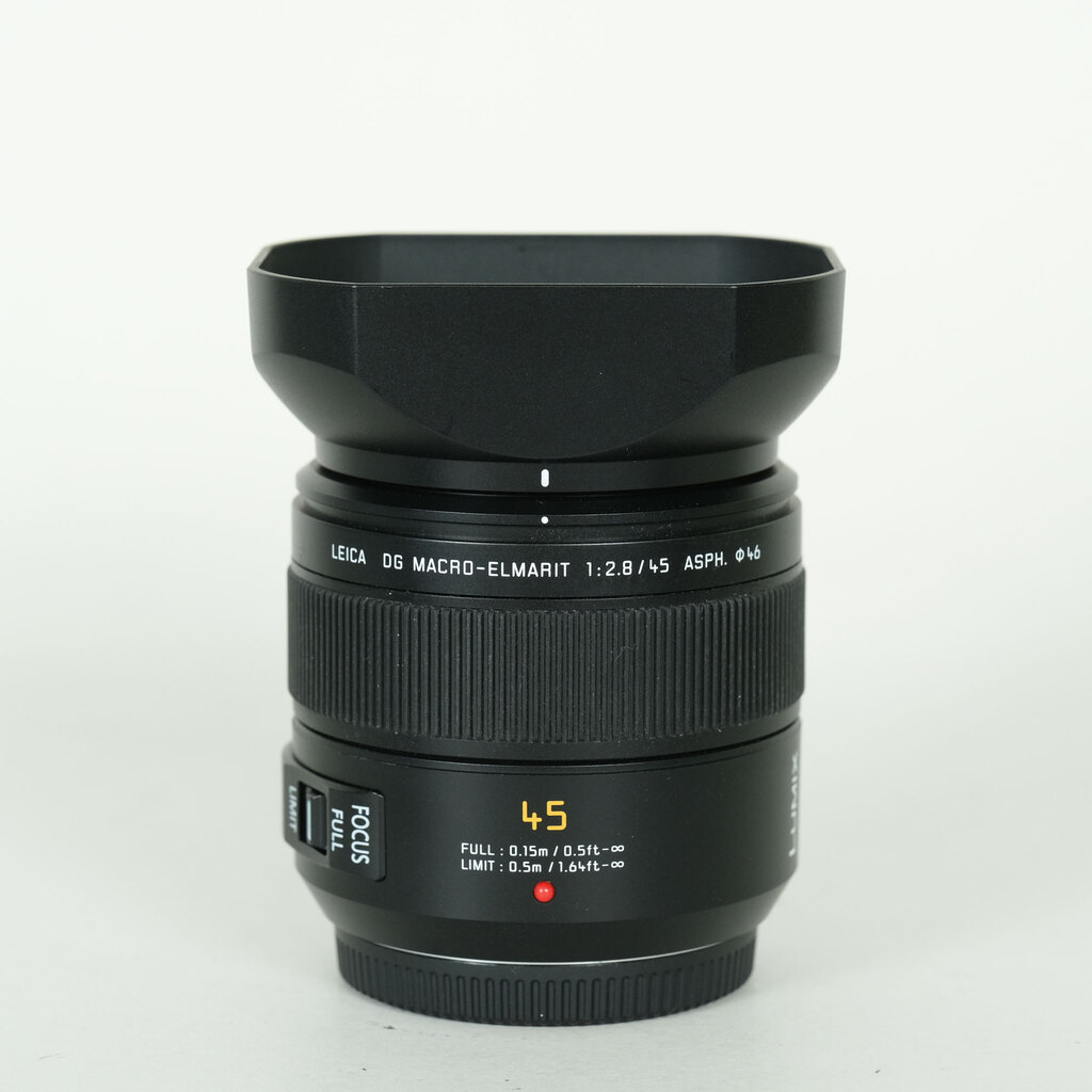 Panasonic LEICA DG MACRO-ELMARIT 45mm F2.8 ASPH. MEGA O.I.S.の出品