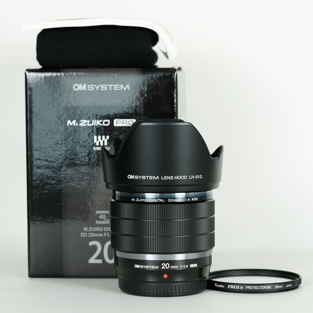 OLYMPUS M.ZUIKO DIGITAL ED 20mm F1.4 PRO