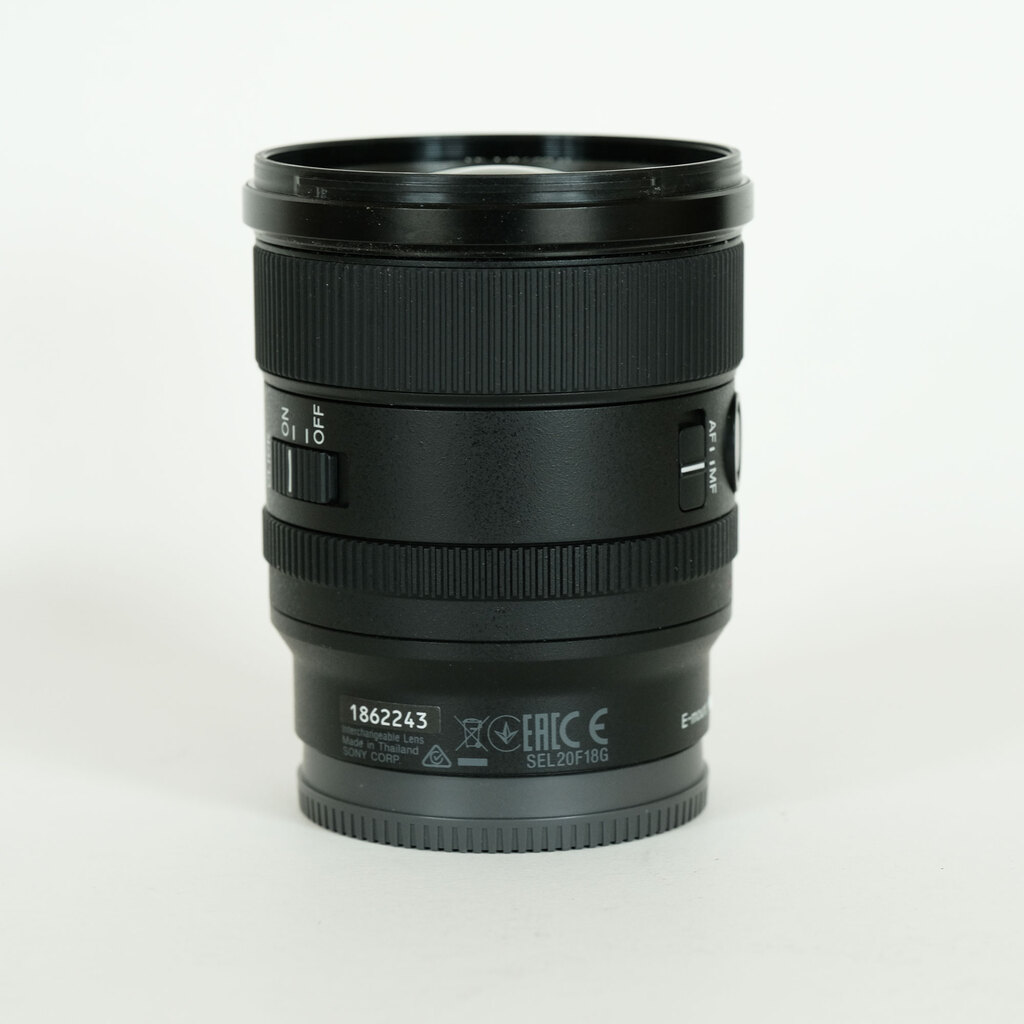 SONY FE 20mm F1.8 G SEL20F18G