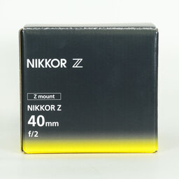 Nikon NIKKOR Z 40mm f/2 Nikon NIKKOR Z 40mm f/2