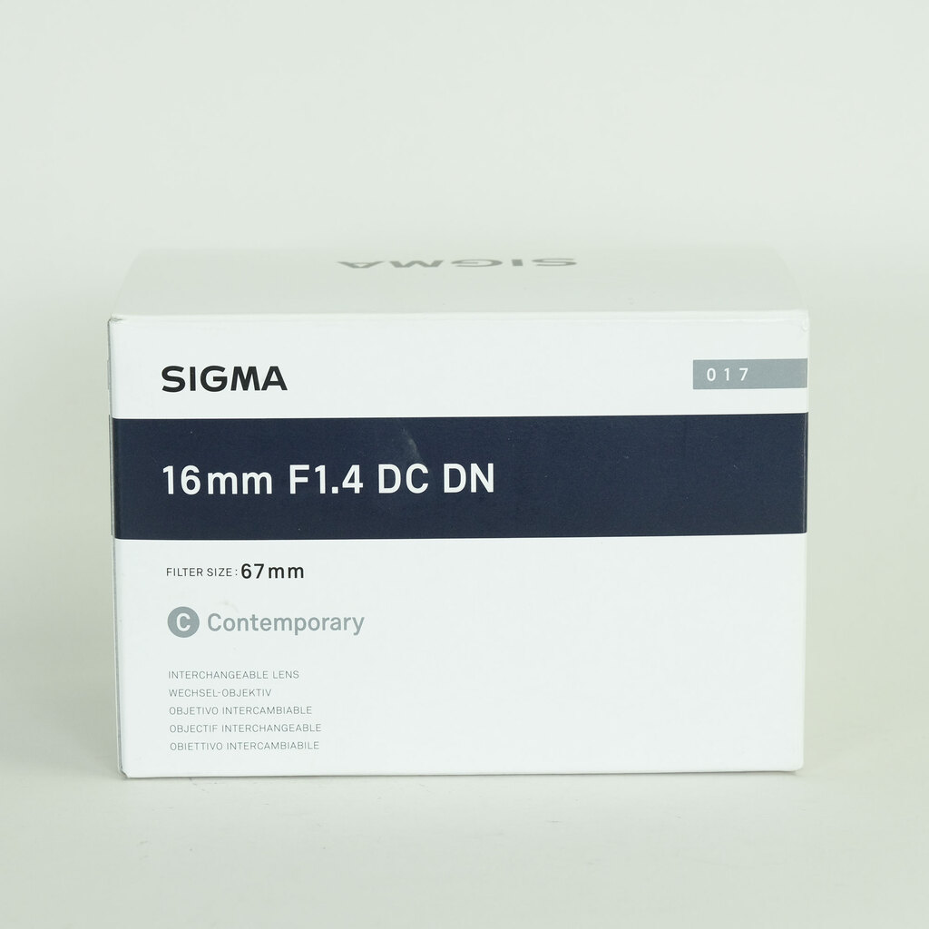 SIGMA 16mm F1.4 DC DN｜Contemporary [ソニーE用]