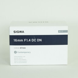 SIGMA 16mm F1.4 DC DN｜Contemporary [ソニーE用]