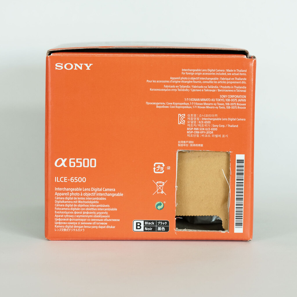 SONY α6500（ILCE-6500）