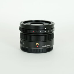 Panasonic LEICA DG SUMMILUX 15mm F1.7 ASPH.