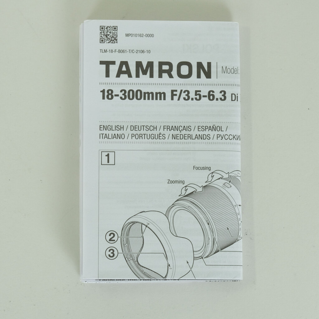 TAMRON 18-300mm F/3.5-6.3 Di III-A VC VXD (Model B061) [ソニーE用]