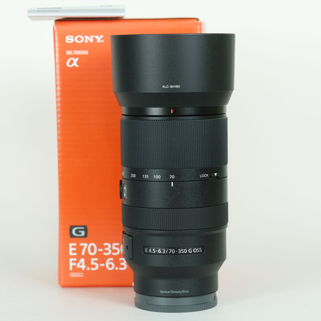 SONY E 70-350mm F4.5-6.3 OSS SEL70350G SONY E 70-350mm F4.5-6.3 OSS SEL70350G