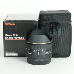 SIGMA 15mm F2.8EX DG DIAGONAL FISHEYE (キヤノンEF用)