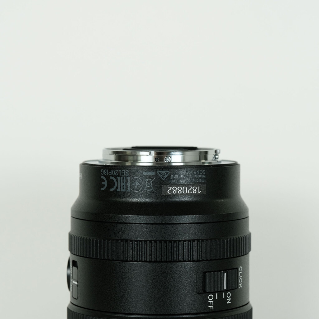 SONY FE 20mm F1.8 G SEL20F18G