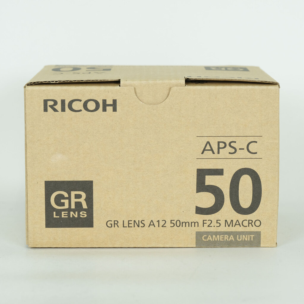 RICOH GR LENS A12 50mm F2.5 MACRO