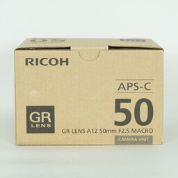 RICOH GR LENS A12 50mm F2.5 MACRO