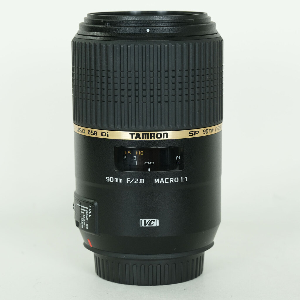 TAMRON SP 90mm F/2.8 Di MACRO 1:1 VC USD（Model F004）[キヤノン用]