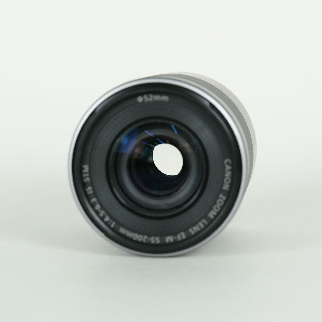 Canon EF-M55-200mm F4.5-6.3 IS STM シルバー