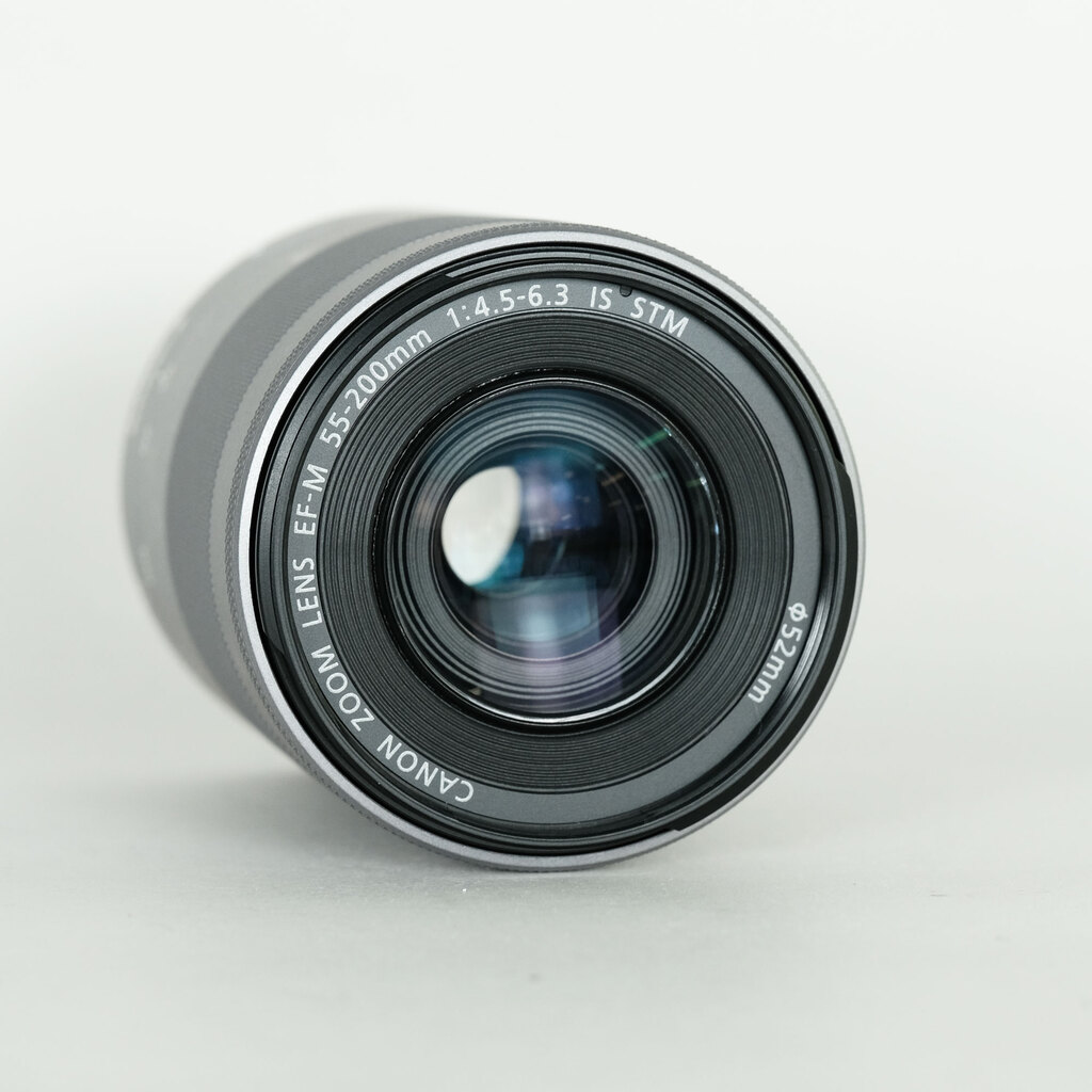 Canon EF-M55-200mm F4.5-6.3 IS STM シルバー