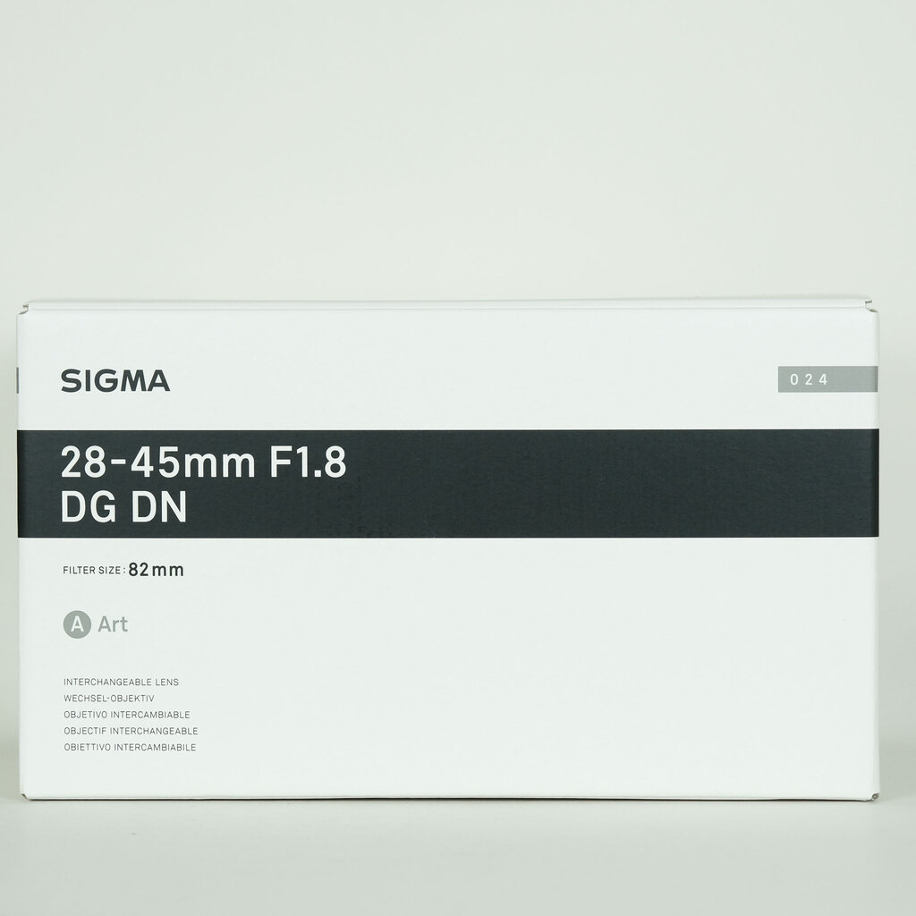 SIGMA 28-45mm F1.8 DG DN｜Art [ソニーE用]