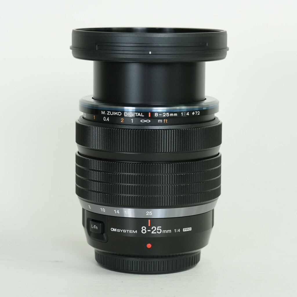 OM SYSTEM M.ZUIKO DIGITAL ED 8-25mm F4.0 PRO   　※OM SYSTEMロゴモデル