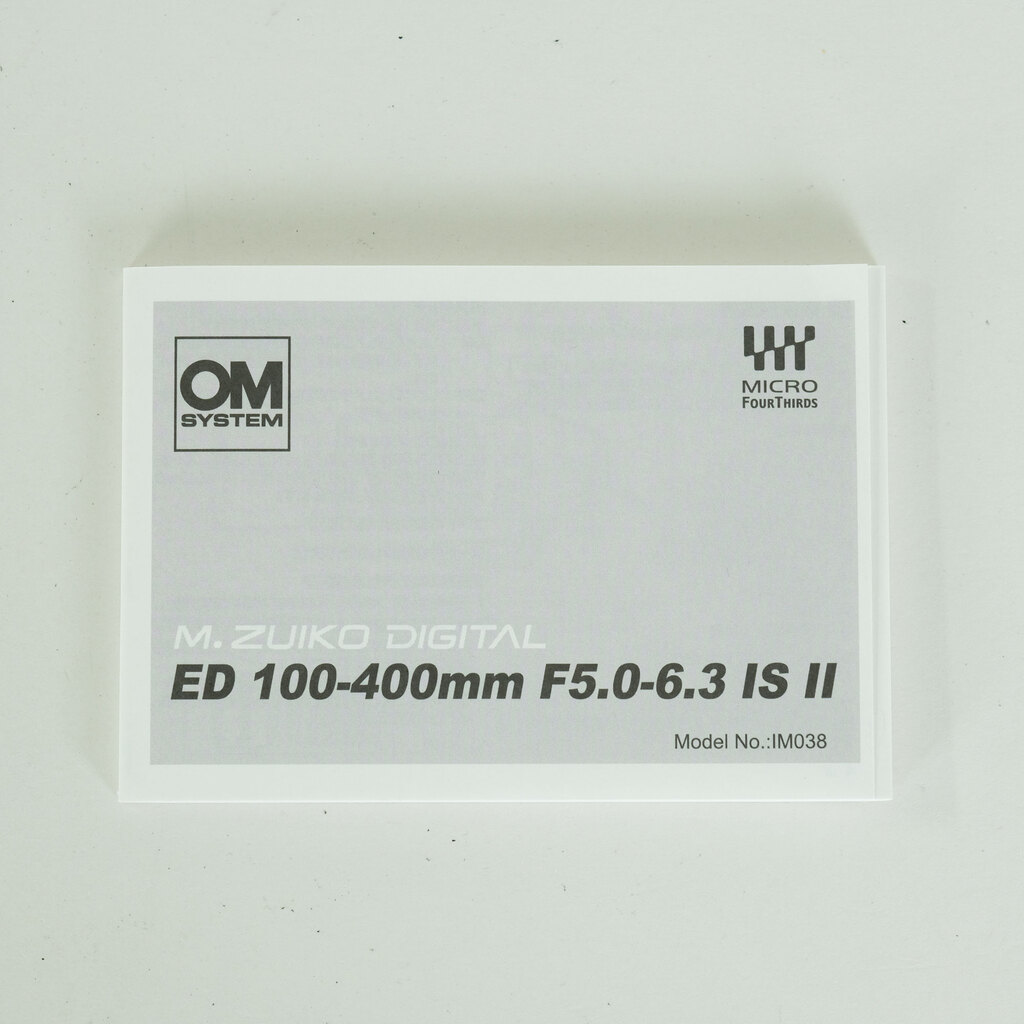 OM SYSTEM M.ZUIKO DIGITAL ED 100-400mm F5.0-6.3 IS II
