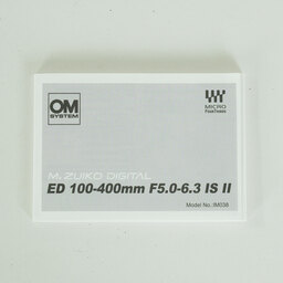 OM SYSTEM M.ZUIKO DIGITAL ED 100-400mm F5.0-6.3 IS II