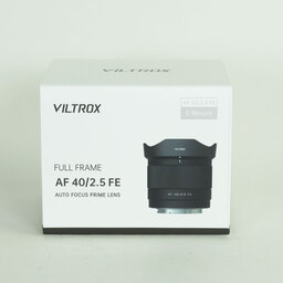 VILTROX AF 40mm F2.5 AIR STM ASPH ED IF [ソニーE用]