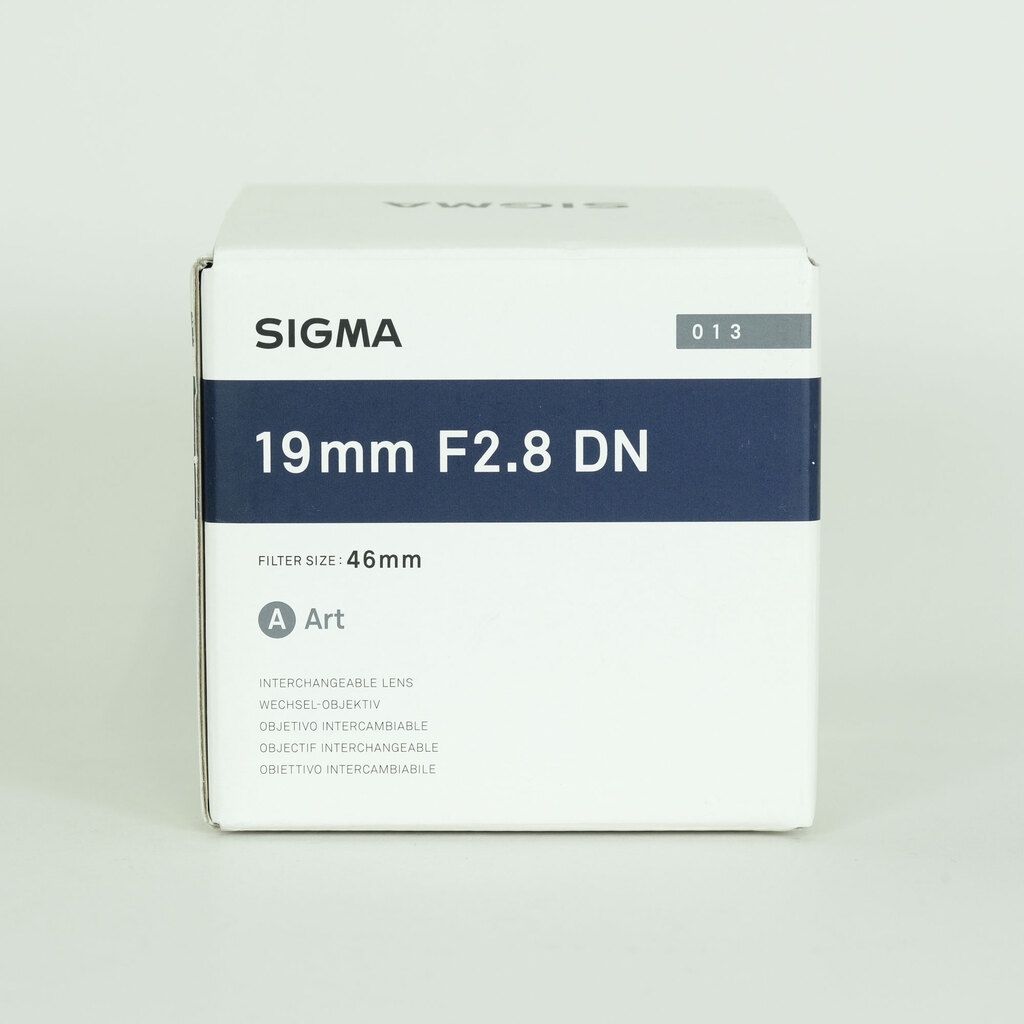 SIGMA A 19mm F2.8 DN (ソニーE用)　シルバー