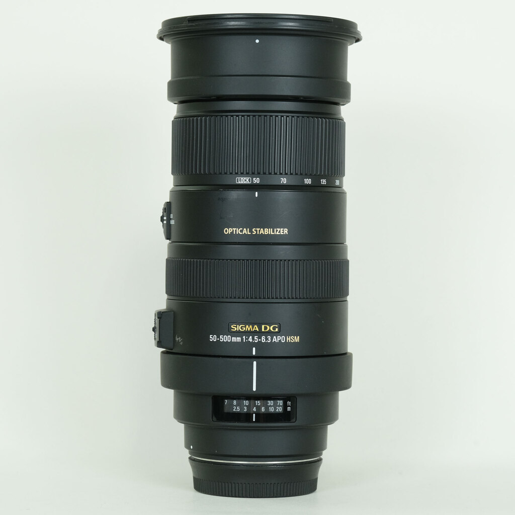 SIGMA APO 50-500mm F4.5-6.3 DG OS HSM (キヤノンEF用) SIGMA APO 50-500mm F4.5-6.3 DG OS HSM (キヤノンEF用)