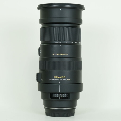 SIGMA APO 50-500mm F4.5-6.3 DG OS HSM (キヤノンEF用)