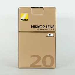 Nikon AF-S NIKKOR 20mm f/1.8G ED