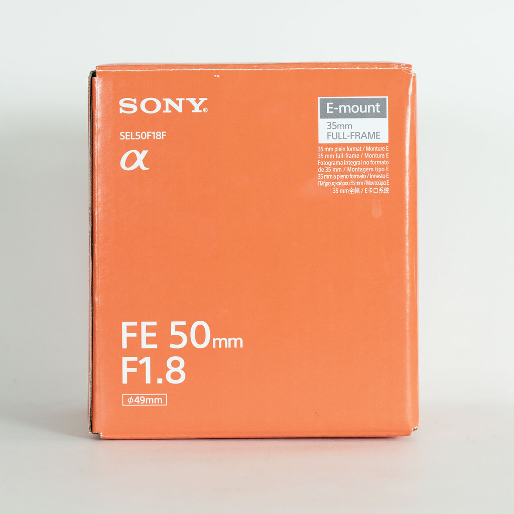 SONY FE 50mm F1.8 SEL50F18F