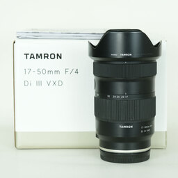 TAMRON 17-50mm F/4 Di III VXD (Model A068) [ソニーE用]