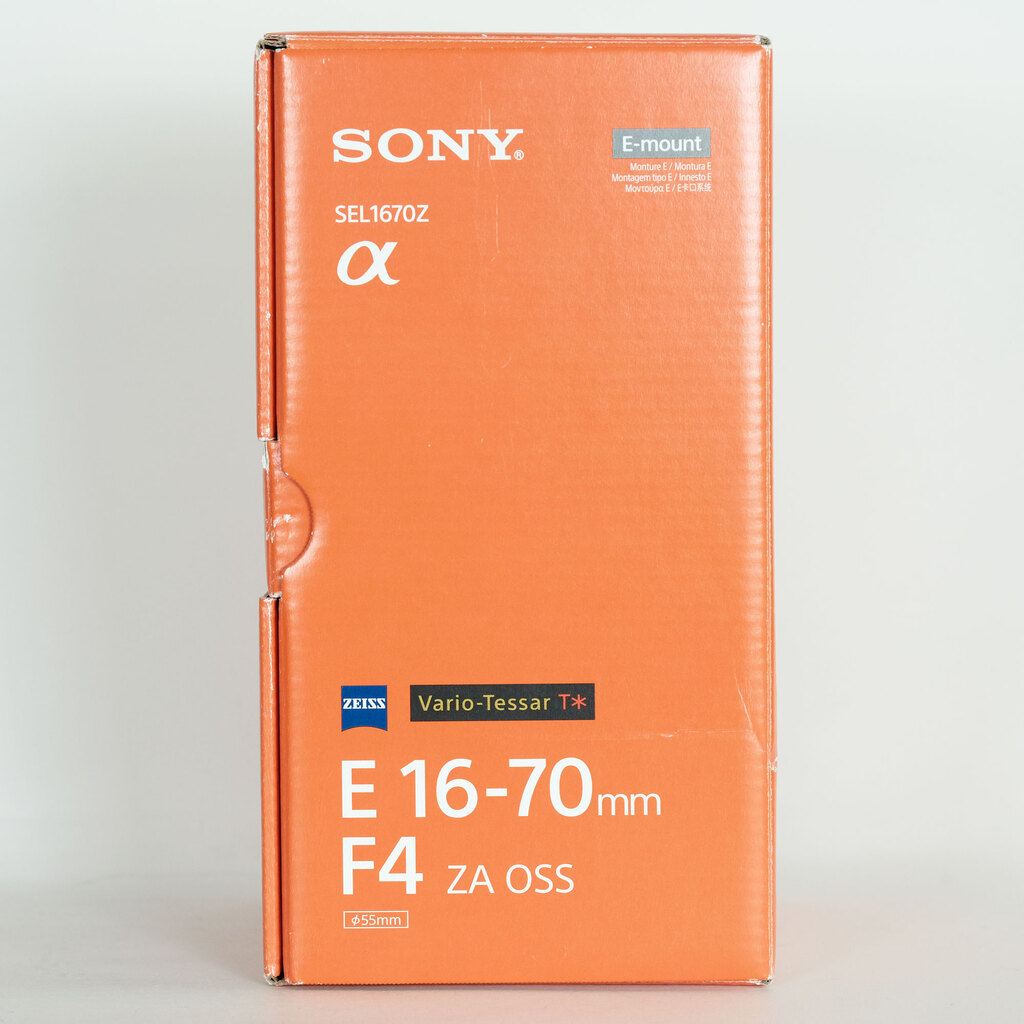 SONY Vario-Tessar T＊ E 16-70mm F4 ZA OSS SEL1670Z