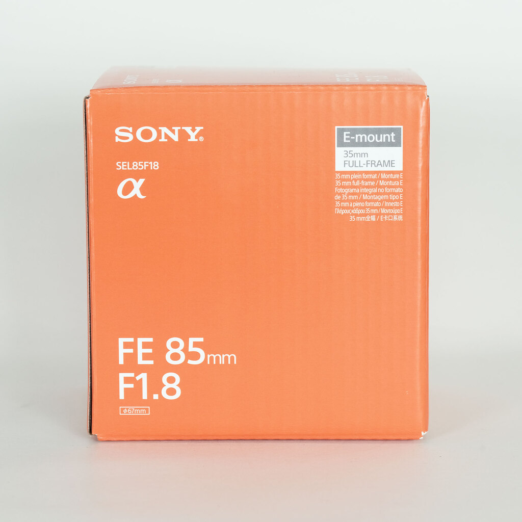 SONY FE 85mm F1.8 SEL85F18