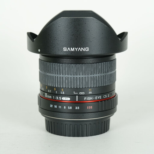 SAMYANG 8mm F3.5 UMC FISH-EYE CS IIを解説｜167度の魚眼表現・特徴