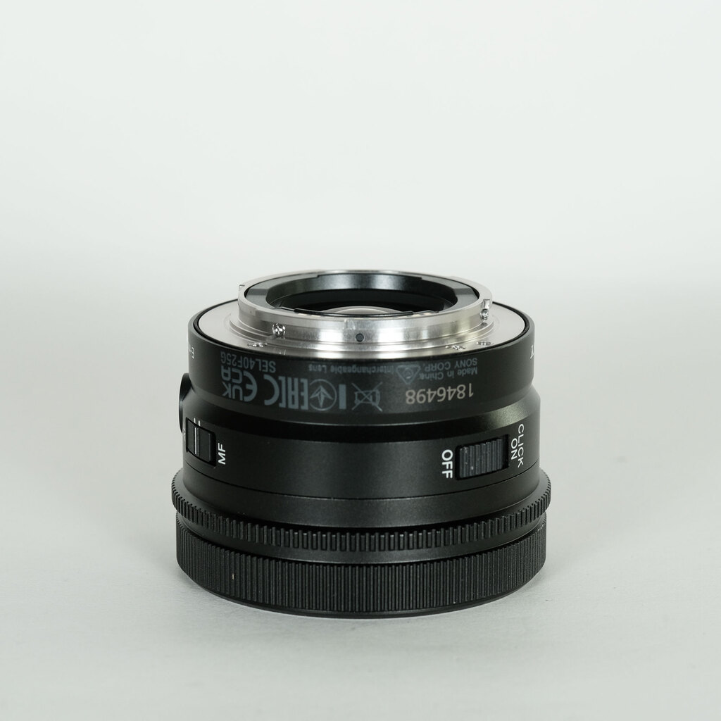 SONY FE 40mm F2.5 G SEL40F25G