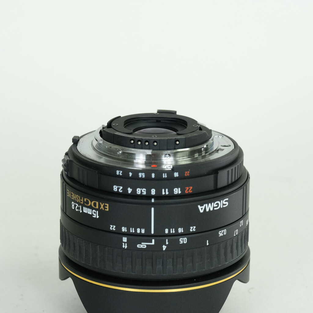 SIGMA 15mm F2.8EX DG DIAGONAL FISHEYE (ニコンF用)
