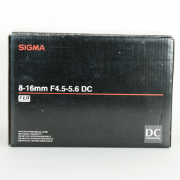 SIGMA 8-16mm F4.5-5.6DC HSM (キヤノンEF用)