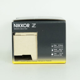 Nikon NIKKOR Z 26mm f/2.8