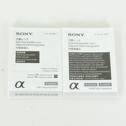 SONY Sonnar T* E 24mm F1.8 ZA SEL24F18Z