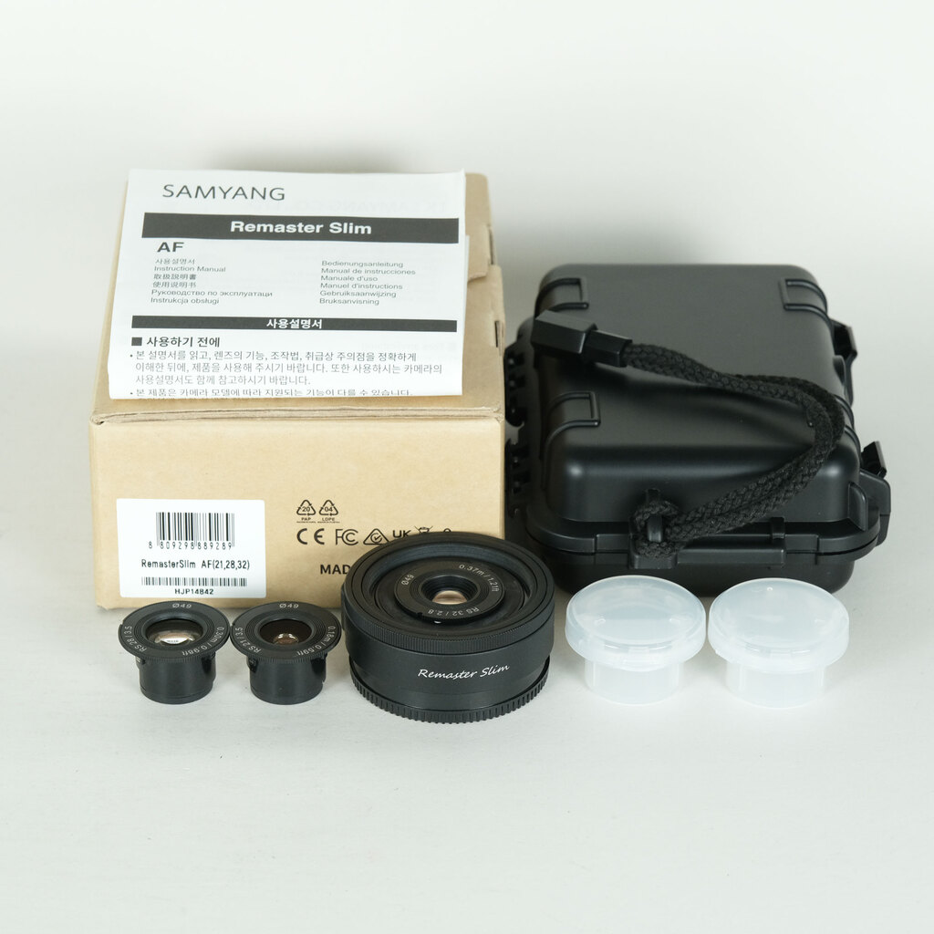 SAMYANG Remaster Slim 21mm F3.5/28mm F3.5/32mm F2.8 ソニーE用の
