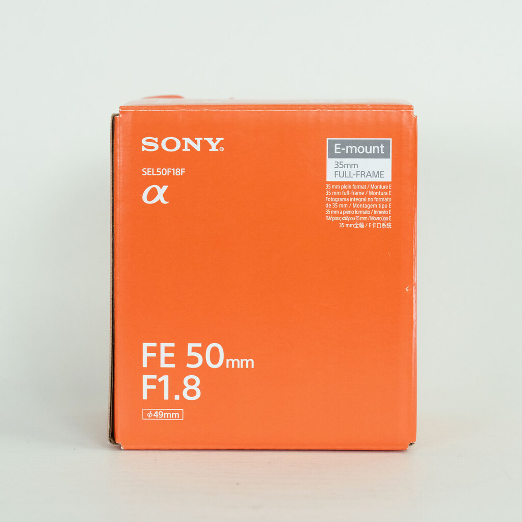SONY FE 50mm F1.8 SEL50F18F SONY FE 50mm F1.8 SEL50F18F