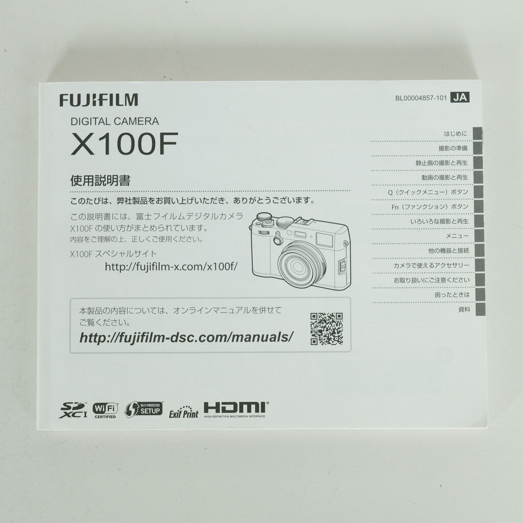 FUJIFILM X100F ブラック FUJIFILM X100F ブラック