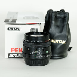 PENTAX FA77mm F1.8 Limited ブラック