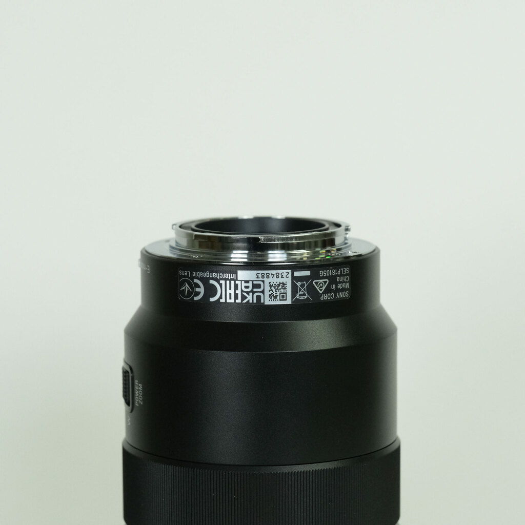 SONY E PZ 18-105mm F4 G OSS SELP18105G
