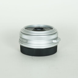Voigtlander ULTRON 27mm F2 X-mount（フジフイルムX用） シルバー