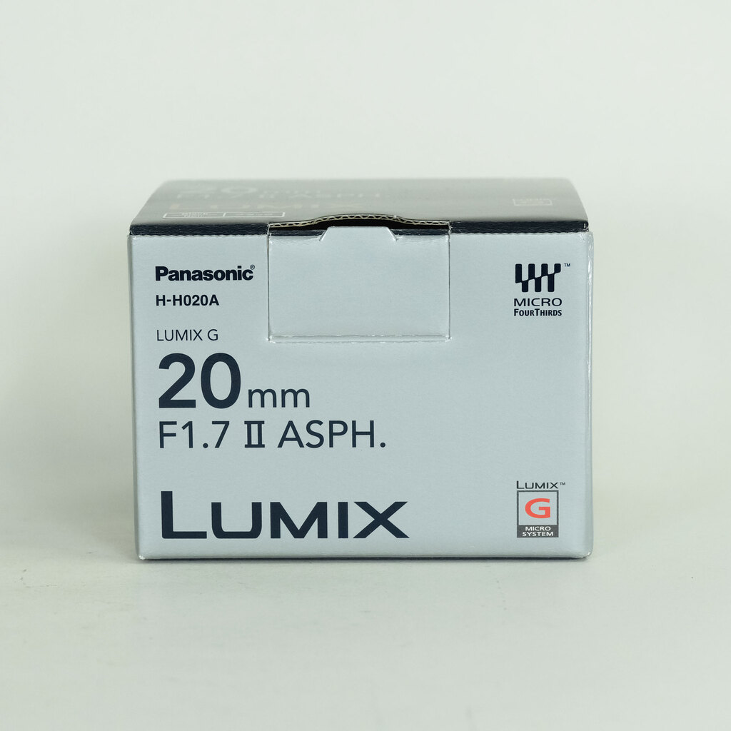 Panasonic LUMIX G 20mm F1.7 II ASPH. Panasonic LUMIX G 20mm F1.7 II ASPH.