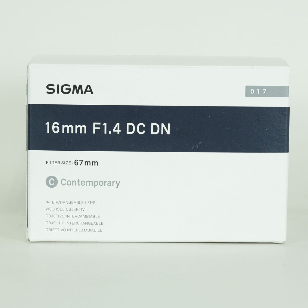 SIGMA 16mm F1.4 DC DN｜Contemporary [フジフイルムX用]