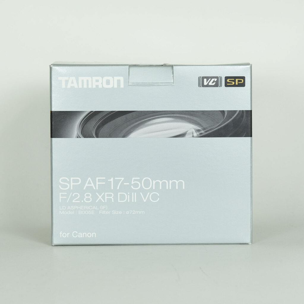 TAMRON SP 17-50mm F2.8 XR DiII VC /Model B005E (キヤノンEF用) TAMRON SP 17-50mm F2.8 XR DiII VC /Model B005E (キヤノンEF用)