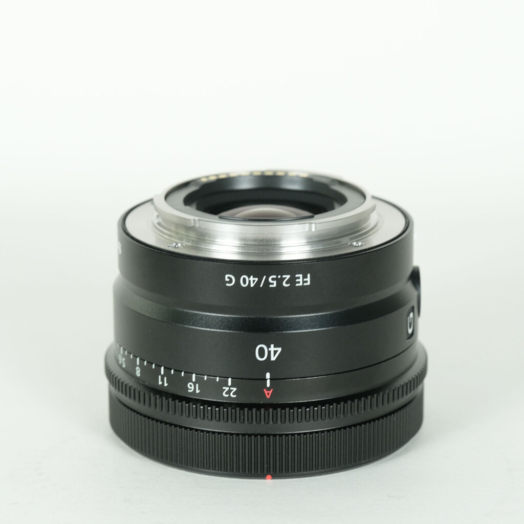 SONY FE 40mm F2.5 G SEL40F25G SONY FE 40mm F2.5 G SEL40F25G