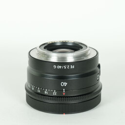 SONY FE 40mm F2.5 G SEL40F25G SONY FE 40mm F2.5 G SEL40F25G