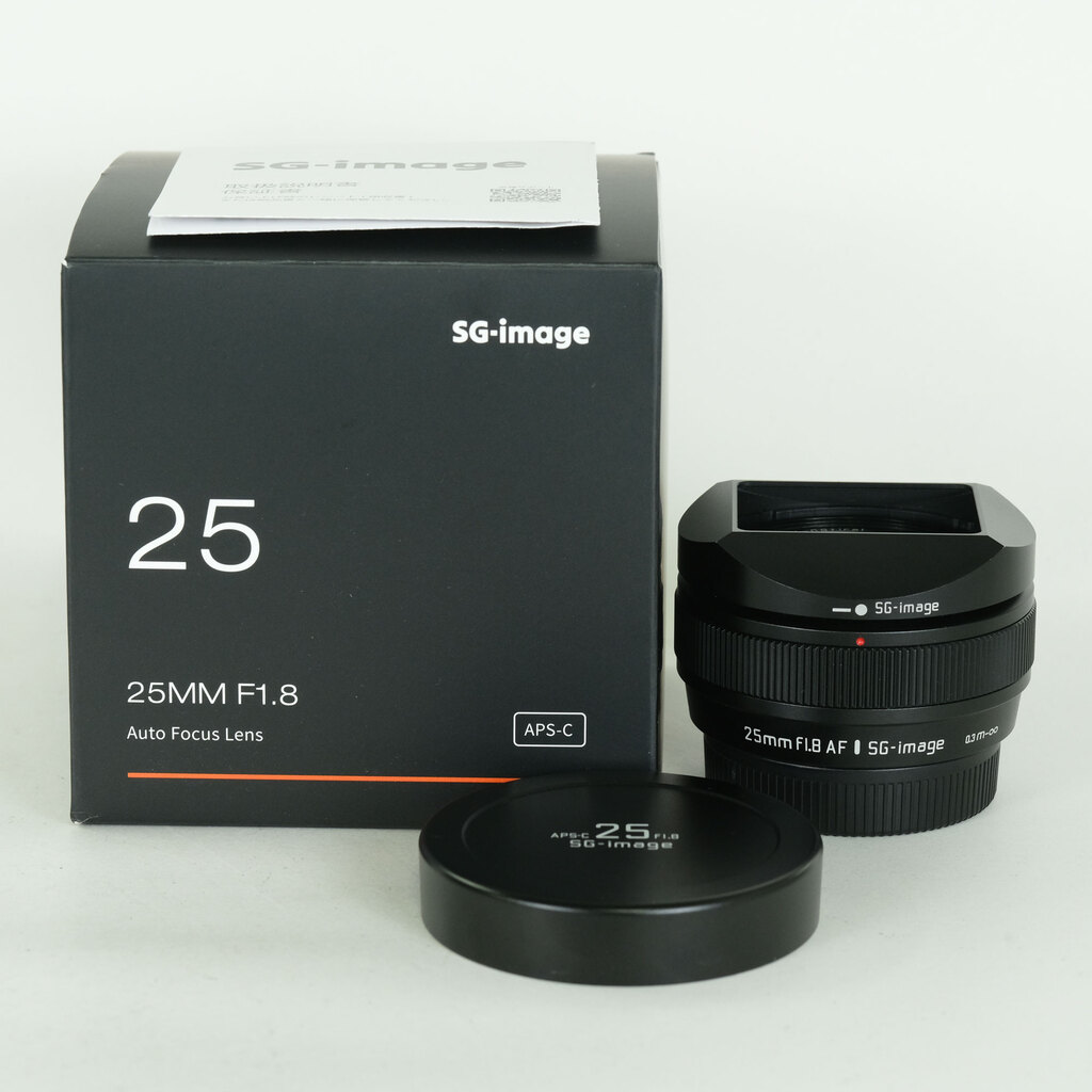 SG-image AF 25mm F1.8 Type II [フジフイルムX用]