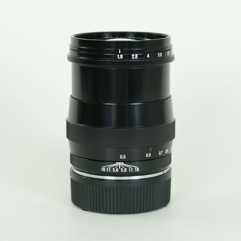 コシナ フォクトレンダー ULTRON 75mm F1.9 SC シングルコート ブラックペイント ライカM用